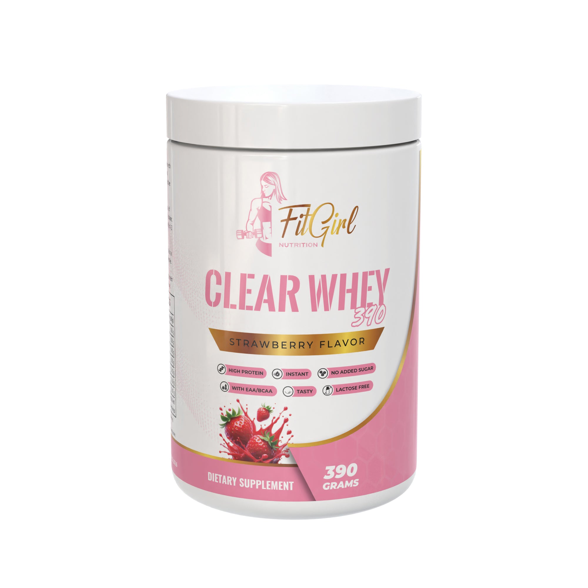 FitGirl Nutrition | Clear Whey | 390gr 13 servings | FitGirl-Nutrition.com