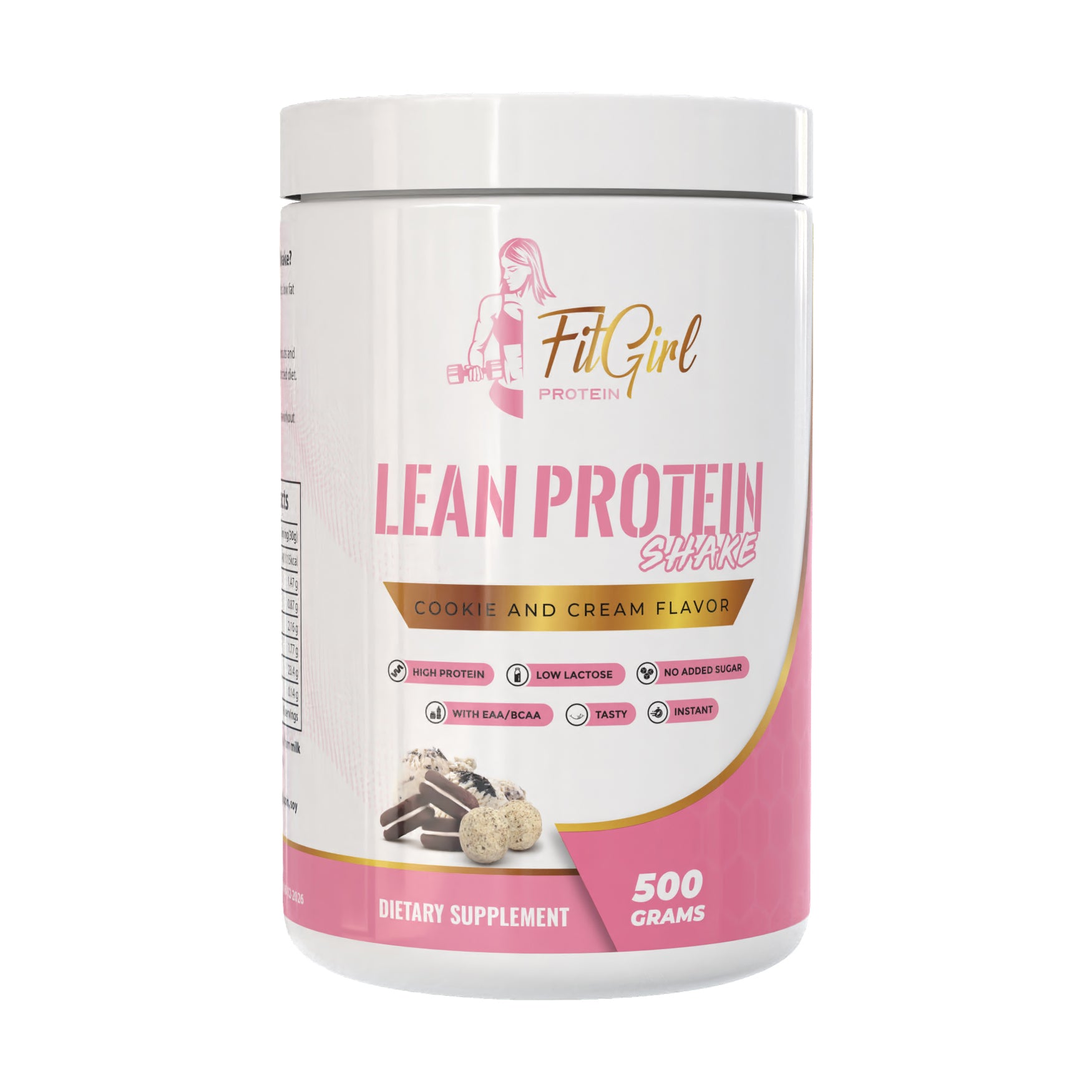 FitGirl Nutrition | Lean Protein Shake | 500gr 16 servings | FitGirl-Nutrition.com