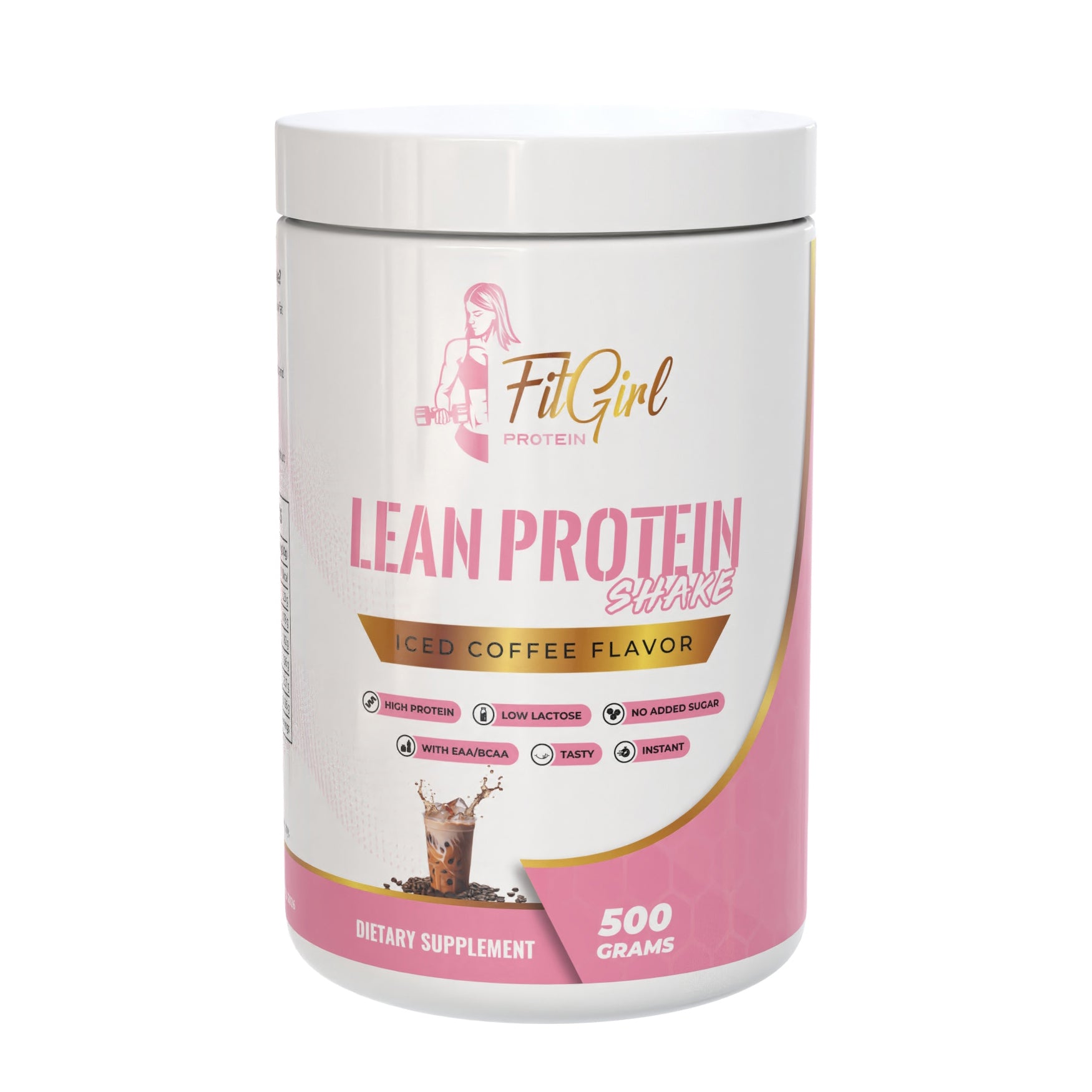 FitGirl Nutrition | Lean Protein Shake | 500gr 16 servings | FitGirl-Nutrition.com