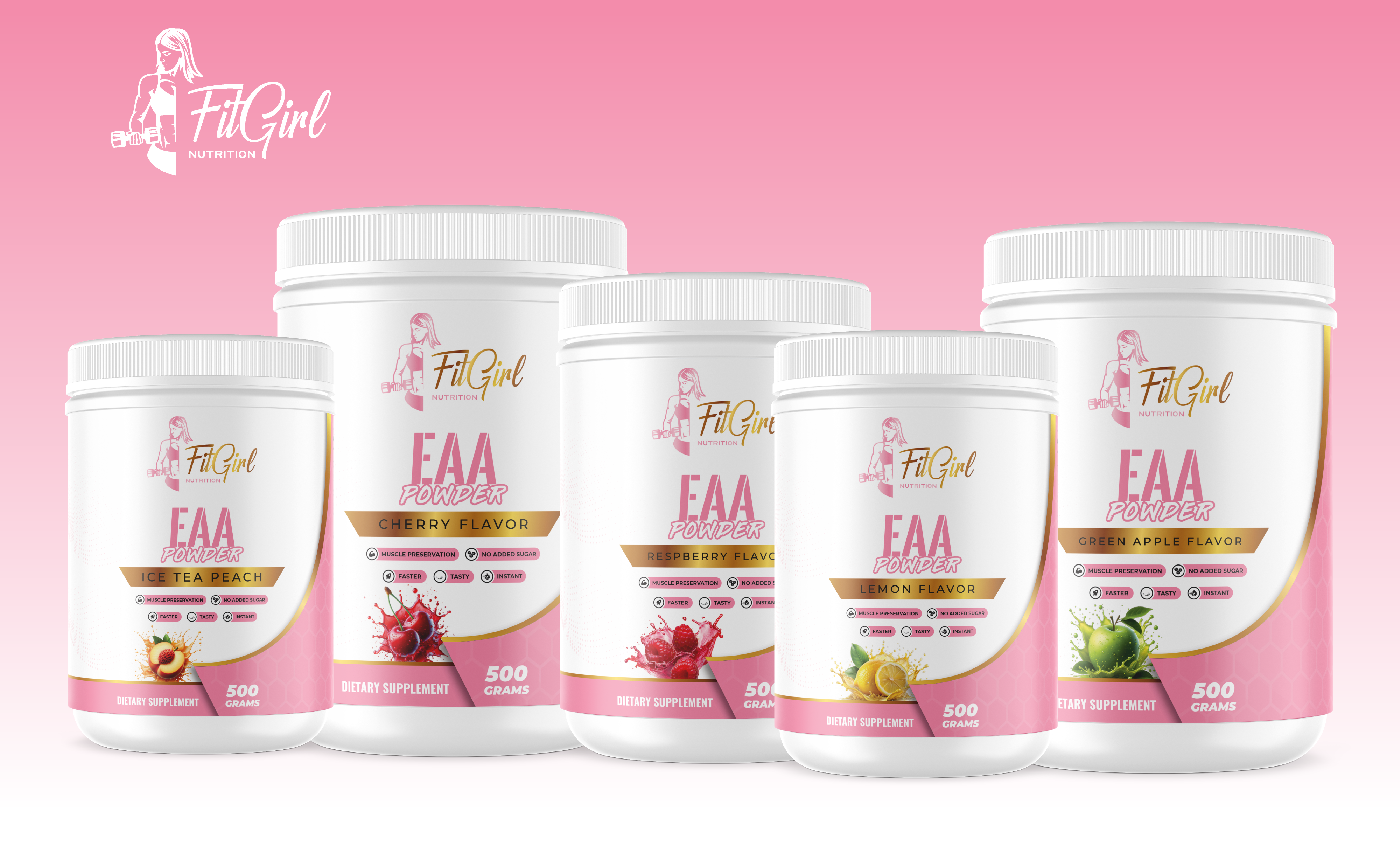 FitGirl EAA Powder – essential amino acids for women’s muscle growth, endurance & recovery.