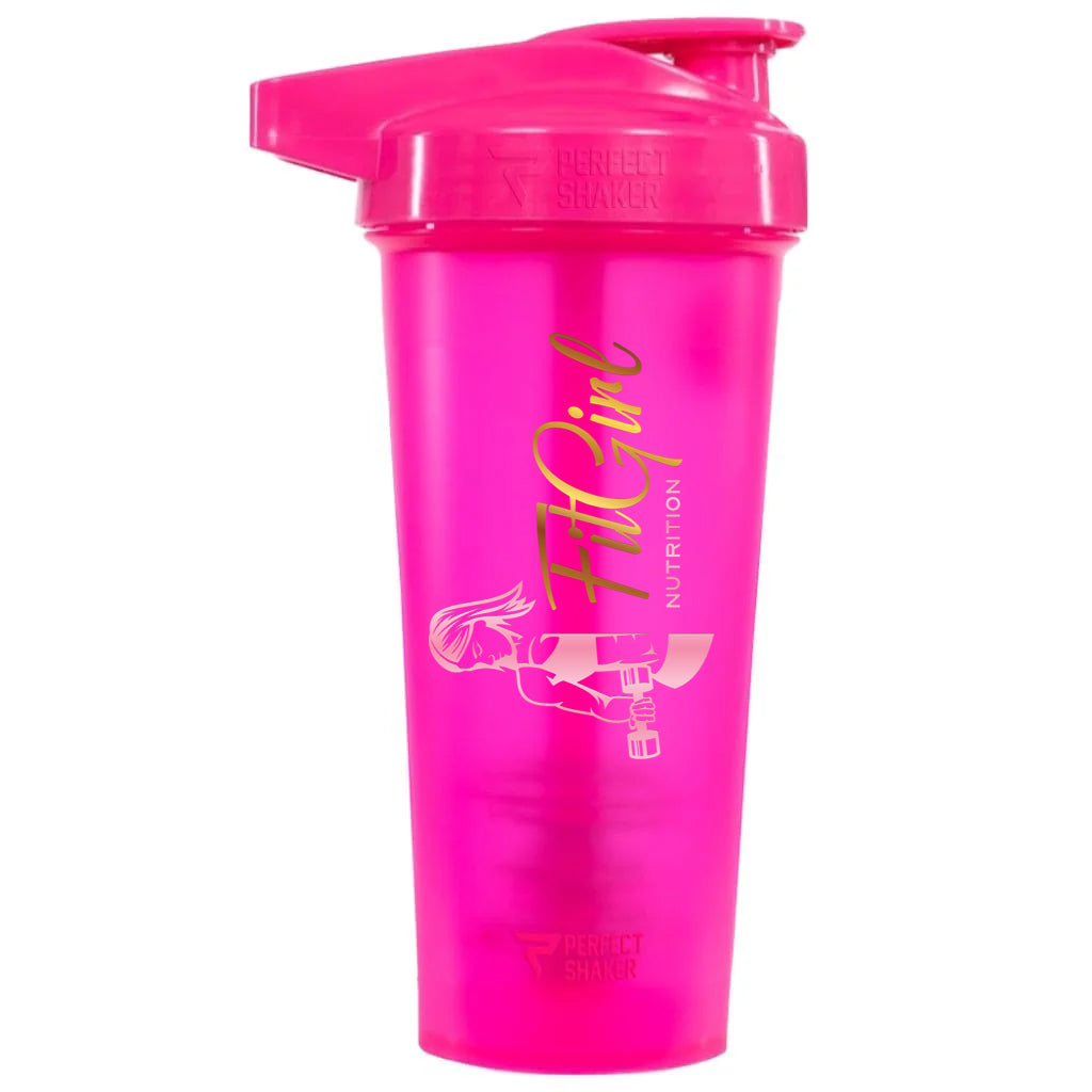 FitGirl Shaker 828ml Neon Pink ActionRod™ Mixing Technology Say goodbye to clumps. The built-in ActionRod™ ensures ultra-smooth, lump-free shakes—fast and effortless