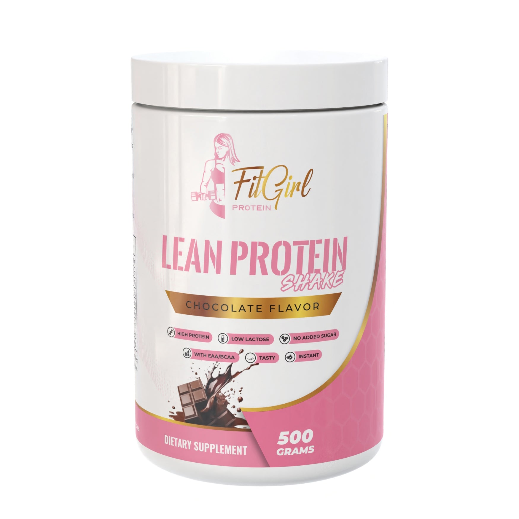 FitGirl Nutrition | Lean Protein Shake | 500gr 16 servings | FitGirl-Nutrition.com